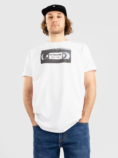 Ice Cream SB Keep It OG VHS T-Shirt valkoinen