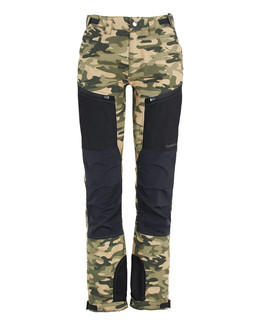 Vapaa-ajan housut vihreä camo