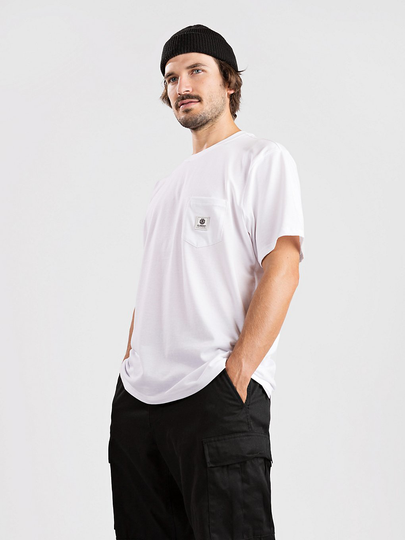 Element Basic Pocket Label T-Shirt valkoinen