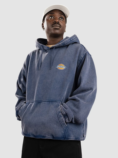 Dickies Icon Washed Hoodie sininen