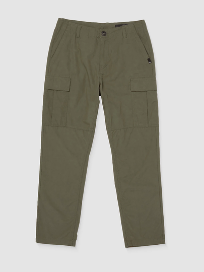 Volcom Strange Tripper Tapered Cargo Housut vihreä