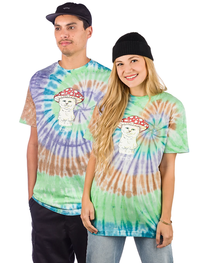 RIPNDIP Nerm Cap T-Shirt tiedye