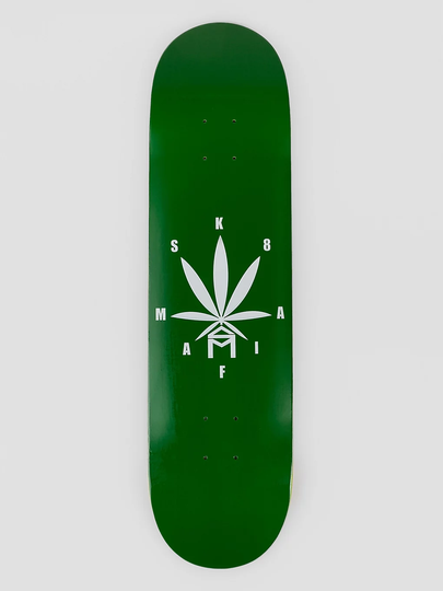 SK8 Mafia How High 8.0" Skateboard Deck vihreä