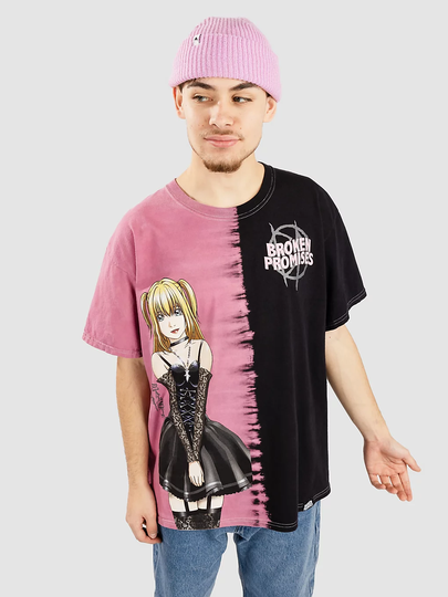 Broken Promises X Dn Misa Split T-Shirt tiedye