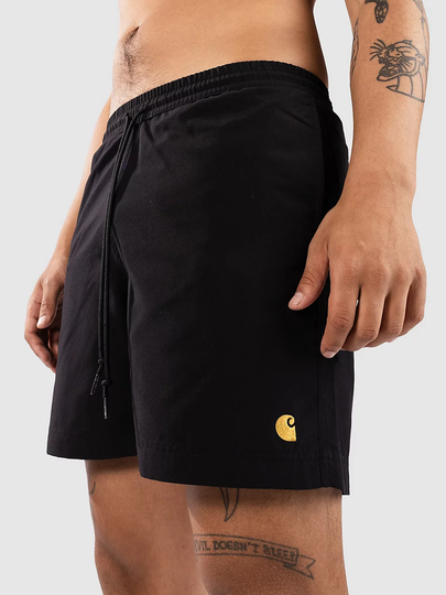 Carhartt WIP Chase Swim Surffishortsit musta