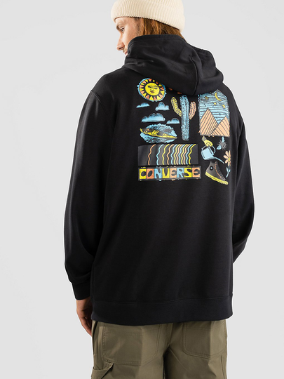 Converse Desert Daydream Graphic Hoodie musta