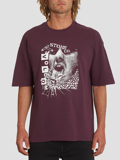 Volcom Safetytee Loose Fit T-Shirt violet