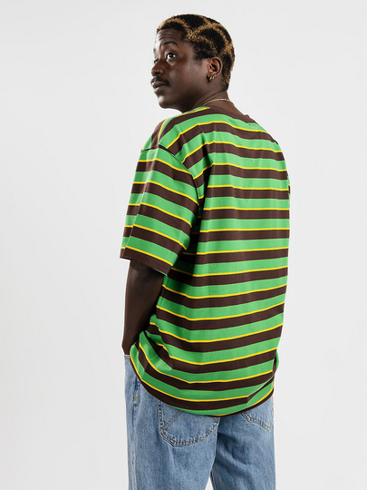 Dickies X Vincent Alvarez Stripe T-Shirt vihreä