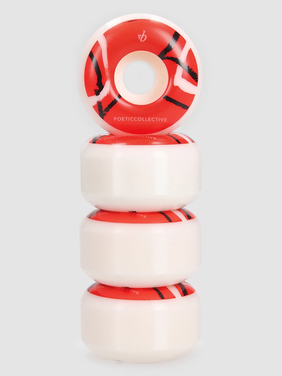 Bronx Wheels X Poetic Collective 101a 53mm Wheels kuviotu