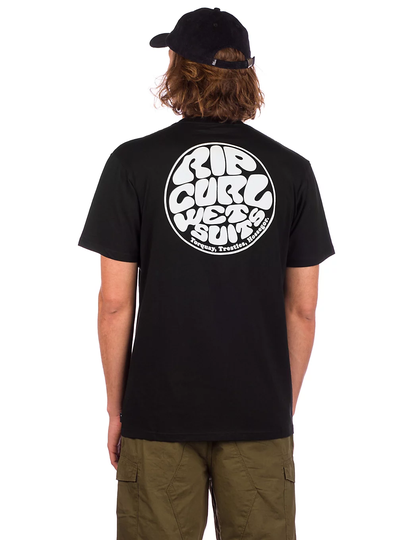 Rip Curl Wetsuit Icon T-Shirt musta