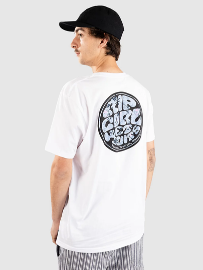 Rip Curl Wettie Passage Icon T-paita valkoinen