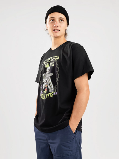 Empyre Please Stop T-Shirt musta