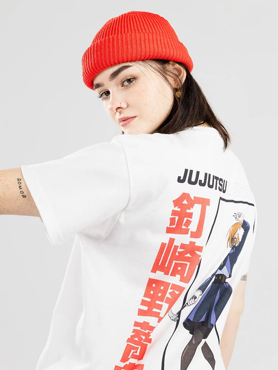 Episode X Jujutsu Kaisen Nobara Hammer T-Shirt valkoinen