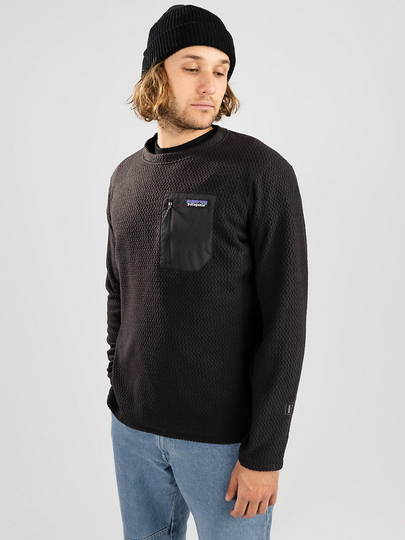 Patagonia R1 Air Crew Sweater musta
