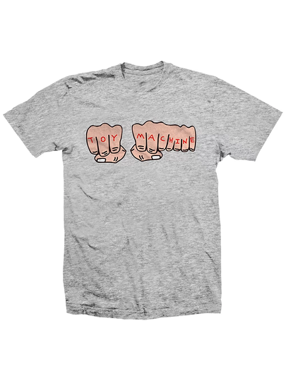 Toy Machine Fists T-Shirt harmaa