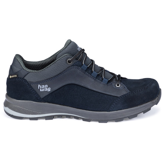 Hanwag Banks Low Lady Gtx - Navy/asphalt - Naiset - 3,5
