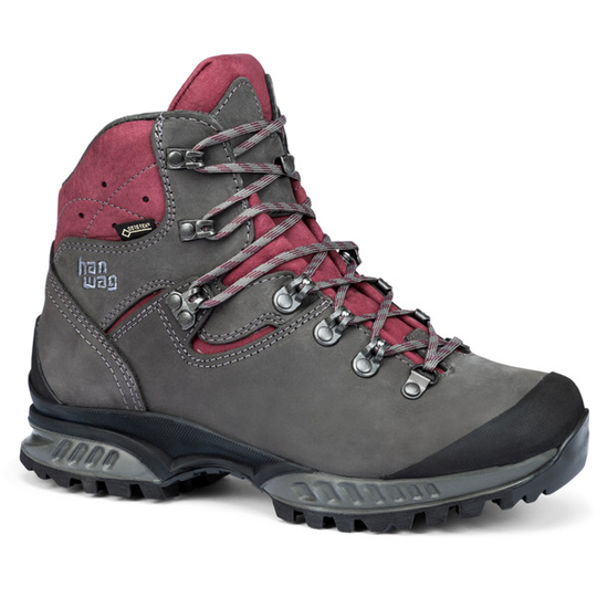 Hanwag Tatra Ii Wide Lady Gtx - Asphalt/dark Garnet - Naiset - 3,5