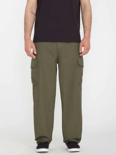 Volcom Grande Barracks Cargo Housut vihreä
