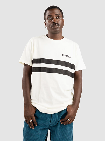 Hurley Oceancare Block Party T-Shirt valkoinen