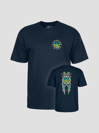 Powell Peralta Steve Saiz Totem T-Shirt sininen