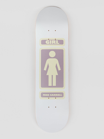 Girl Carroll 93 Til 8.125" Skateboard Deck valkoinen