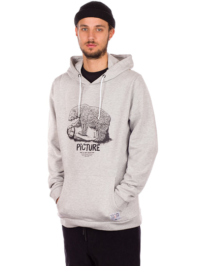 Picture D&S Bear Hoodie harmaa