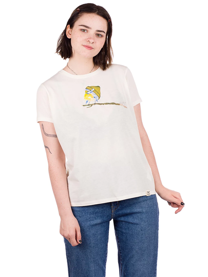 Iriedaily It Birdy T-Shirt valkoinen