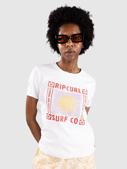 Rip Curl Cala Baby T-Paita valkoinen