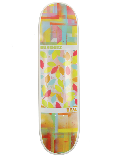 Real Busenitz Acrylics 8.06" Skateboard Deck kuviotu