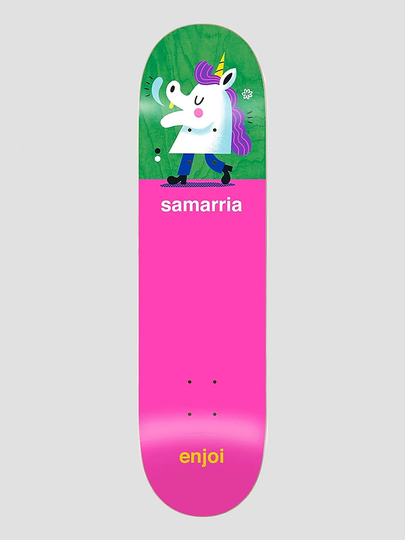 Enjoi High Waters R7 Samarria 8.25" Skateboard Deck pinkki