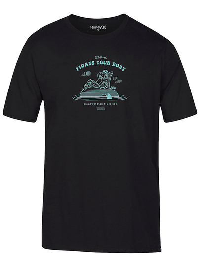 Hurley Chimwrecked T-Shirt musta
