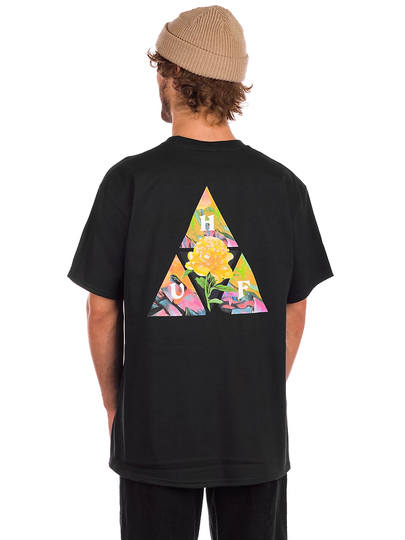 HUF New Dawn TT T-Shirt musta