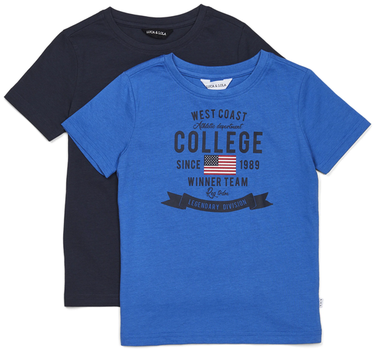 Luca & Lola Tore T-paidat, Blue/Navy 146-152