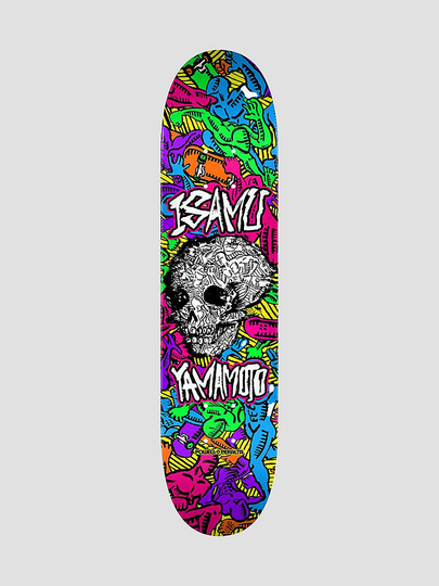 Powell Peralta Isamu Yamamoto Art 7.625" Skateboard Deck kuviotu