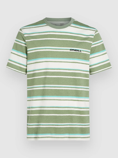 O'Neill Mix & Match Stripe T-paita vihreä