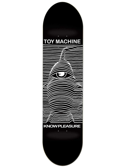 Toy Machine Toy Division 8" Skateboard Deck musta