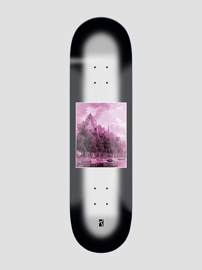 Poetic Collective Purple View 8.5" Med. Concave Skeittilaudan dekki kuviotu