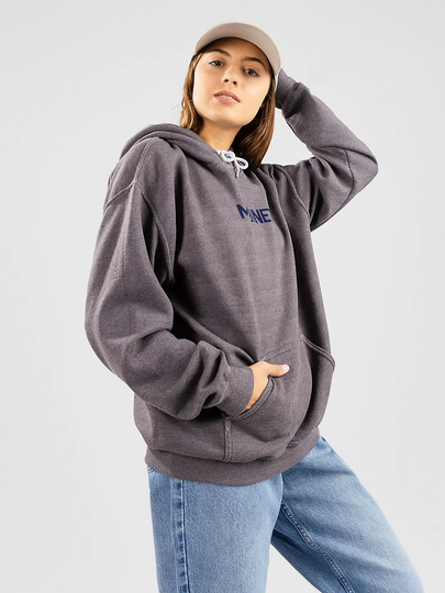 Monet Skateboards Smile Hoodie harmaa