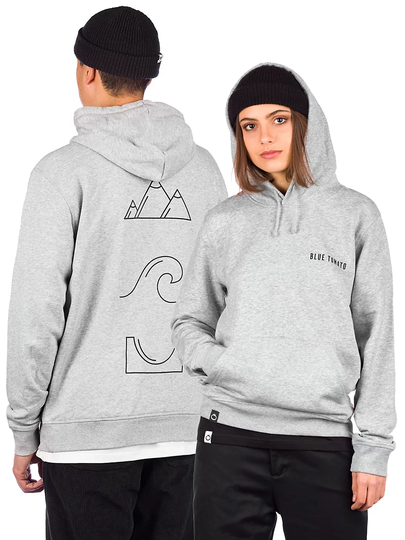 Blue Tomato Slopes Hoodie harmaa