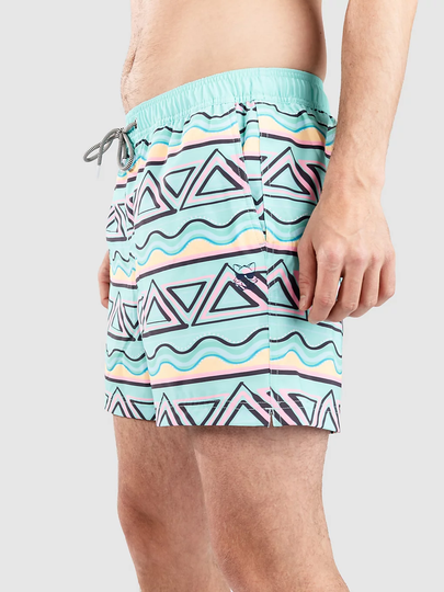 Party Pants Fiesta Stripe HH Surffishortsit kuviotu