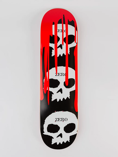 Zero 3Skull Blood 8.25" Skateboard Deck kuviotu