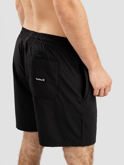 Hurley One & Only Solid Volley 17" Boardshorts musta