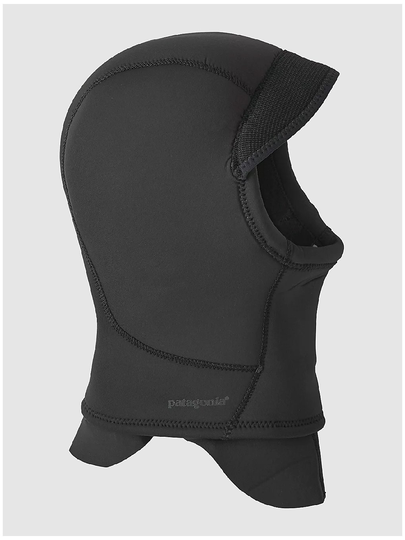 Patagonia R3 Yulex Insertable Märkäpuvun huppu musta
