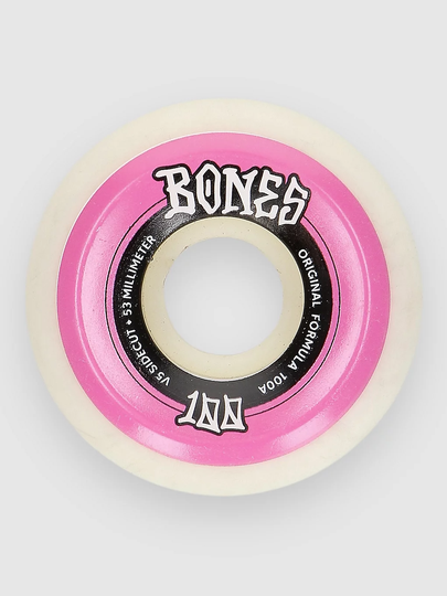 Bones Wheels Originals 100A V5 Sidecut 53mm Renkaat valkoinen