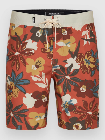 O'Neill Hyperfreak Mysto Scallop 19" Surffishortsit kuviotu