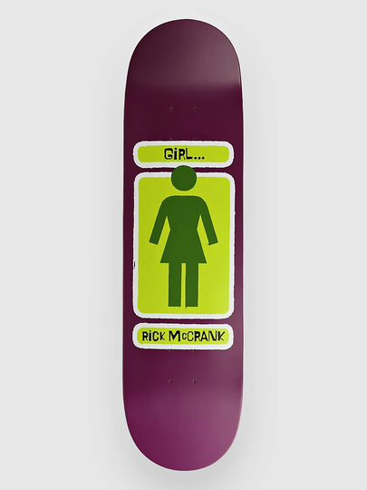 Girl Mccrank Hand Shakers 8.375" Skeittilaudan dekki kuviotu
