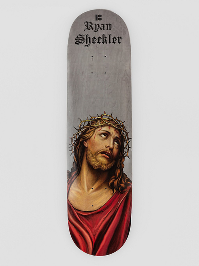 Plan B Crown Of Thorns Sheckler 8.25" Skateboard Deck harmaa
