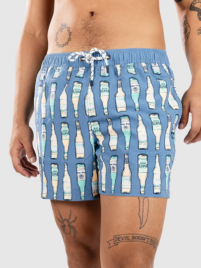 Party Pants Cold Dawgs Prtry Str Surffishortsit kuviotu