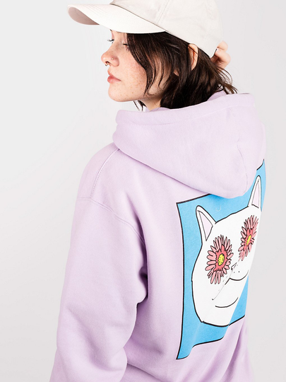 RIPNDIP Flower Eyes Hoodie violet