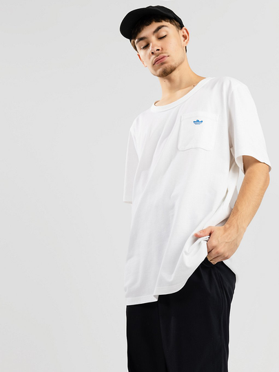 adidas Skateboarding H Shmoo Pkt T-Shirt valkoinen